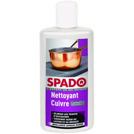 Nettoyant Special Cuive-laiton-bronze Flacon 250ml - Spado