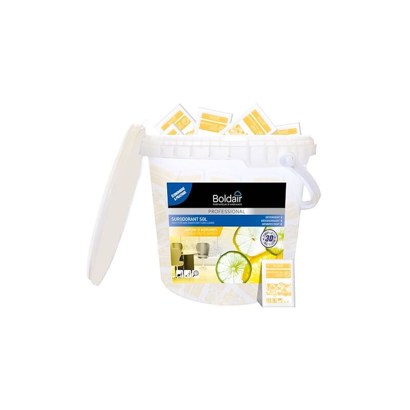 Nettoyant surodorant 3D Boldair Jardin d'agrumes - 100 doses de 20 ml
