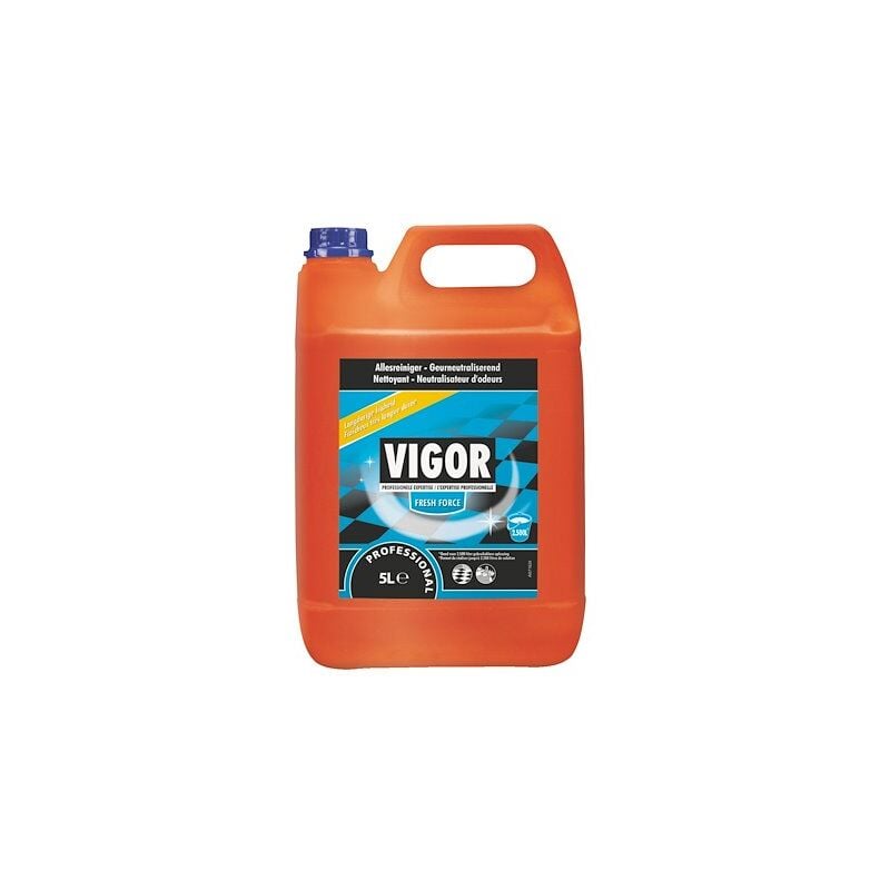 Vigor - Nettoyant surodorant multi-usages Fresh Force - Bidon de 5 litres