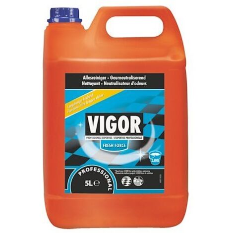 Nettoyant surodorant multi-usages Vigor Fresh Force - Bidon de 5 litres