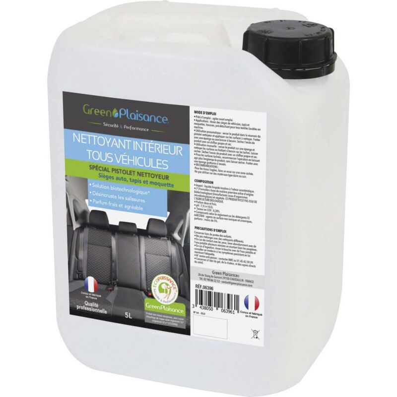 Nettoyant textile écopuissant green plaisance - 06396