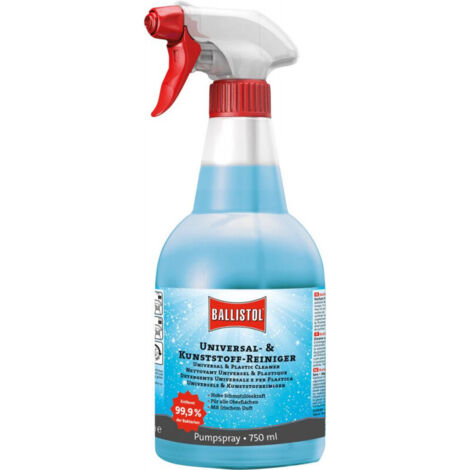 Nettoyant universel et en plastique 750 ml en spray