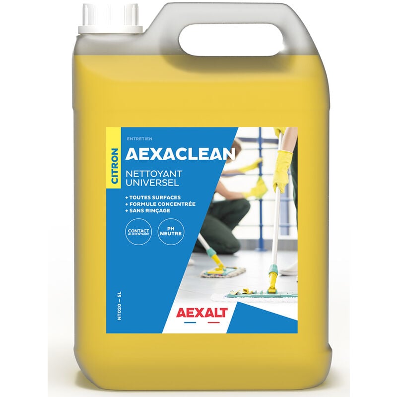 Aexalt - Nettoyant universel parfum citron bidon de 5L NT020 - Noir