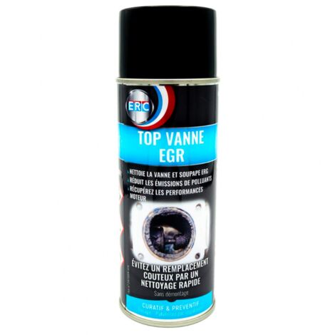 Nettoyant Vanne EGR ERC/Nettoyage Rapide sans Démontage/Élimine l’Encrassement/Améliore l’Accélération – Aérosol Entretien 400 ml