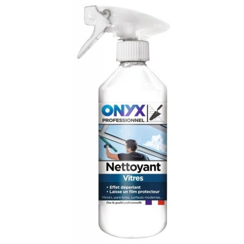 Nettoyant vitres pro, pulvérisateur de 500 ml - Onyx