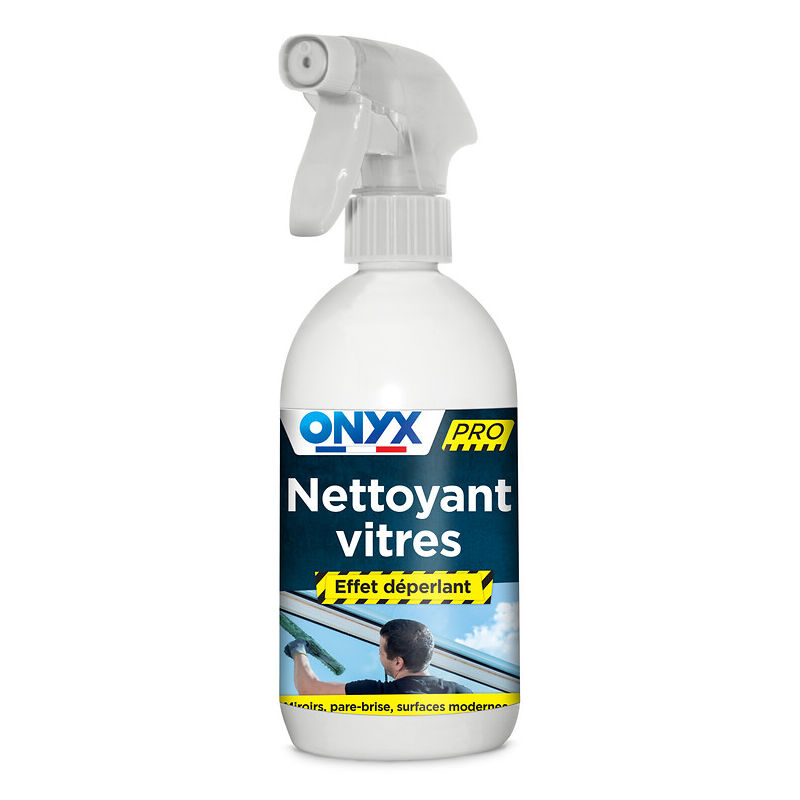 Nettoyant vitres Onyx pro, pulvérisateur de 500 ml Onyx