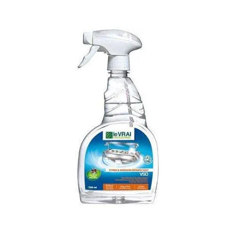 Nettoyant VSD Le Vrai Professionnel vitres et surfaces désinfectant 750ml