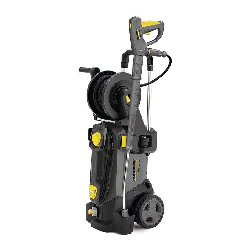 Karcher - hd 5/17 cx Plus Nettoyeur haute pression Professionnel, poignée pistolet EasyForce, culasse en laiton, enrouleur avec flexible 15m, 200