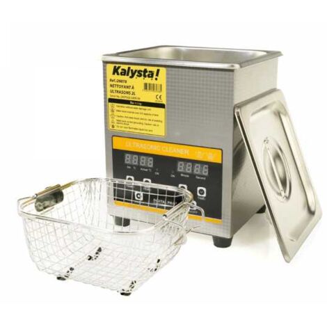 Nettoyeur à ultrason 2L - Compact et haute précision