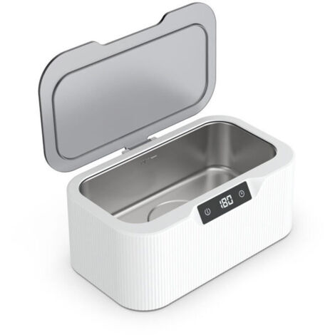 Nettoyeur à ultrasons 500 ml, 42 kHz, écran tactile, 3 modes de nettoyage, pour lunettes, bijoux, montres et vaisselle