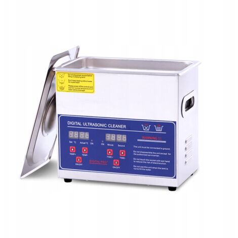 Nettoyeur à ultrasons avec écran et chauffage 220 W 3,2 L PS-20A