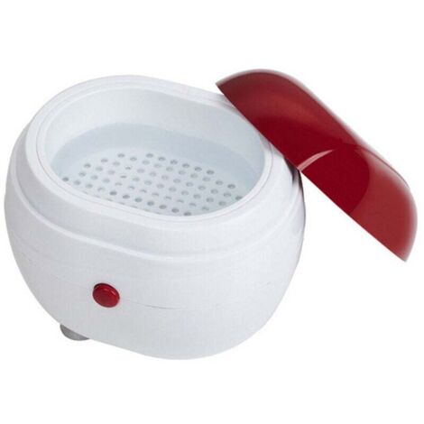 Nettoyeur à ultrasons Mini nettoyeur de bijoux, pour bijoux, CD, bracelet, outils de laboratoire cosmétique, accessoires d'instruments