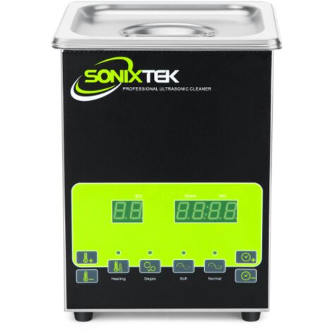 Nettoyeur à ultrasons numérique Sonixtek 2L 60Watt nettoyeur à ultrasons professionnel pour bijoux lunettes montre pièces dentiers