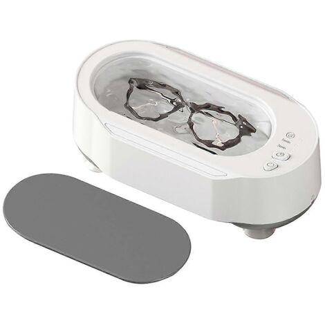 Nettoyeur à ultrasons pour bijoux, 45 kHz, pour le nettoyage des lunettes et des montres.