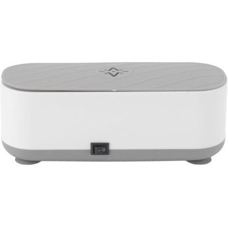 Nettoyeur a Ultrasons, Ultrasonic Cleaner, Bac Ultrasons Portable mit USB pour Bijoux, Lunettes, Montre, Rasoirs(Blanc)