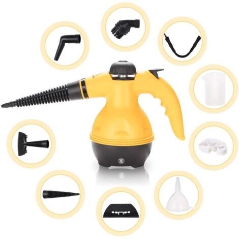 Nettoyeur à Vapeur à Main et Portable polyvalent - MARQUE - Modèle - Jaune - 0,35 L