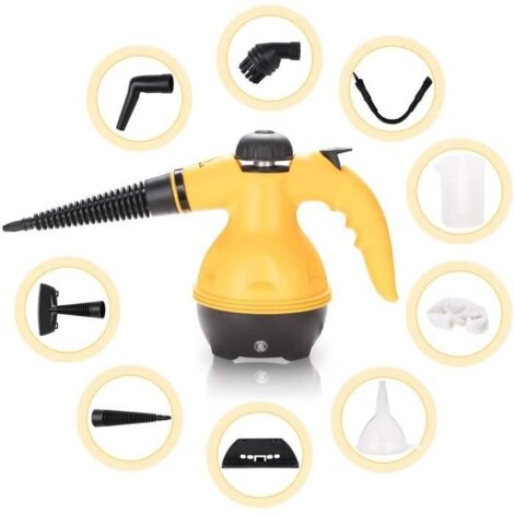 Nettoyeur à Vapeur à Main et Portable polyvalent Modèle - Jaune - 0,35 L