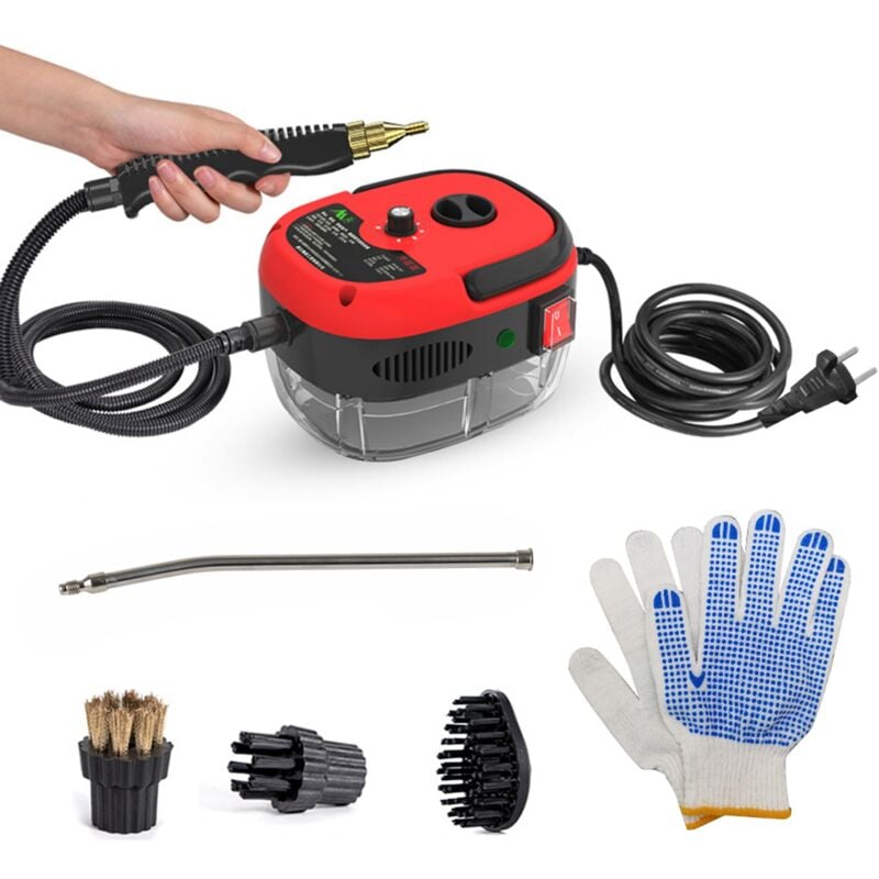 Kkmoon - Nettoyeur à vapeur haute température et haute pression 2500 w Nettoyeur de hotte de cuisine 6 niveaux réglables Nettoyage puissant 229 ° f /