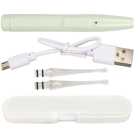 Nettoyeur de Cire d'Oreille Rechargeable pour Bébés et Enfants - Kit de Retrait Hygienique