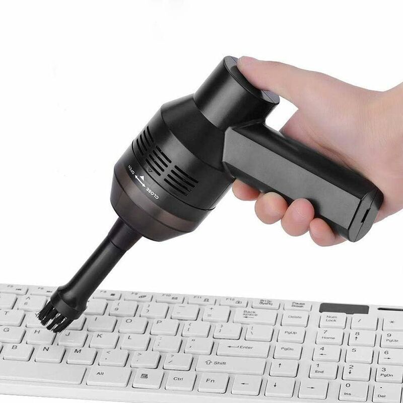 Linghhang - Nettoyeur de Clavier, Mini aspirateur usb pour Clavier d'ordinateur, aspirateur électrique Portable pour Clavier de pc pour Nettoyer la