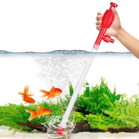 Nettoyeur de gravier d\'aquarium Aspirateur de gravier pour aquarium utilisé pour changer l\'eau et nettoyer le gravier et le sable