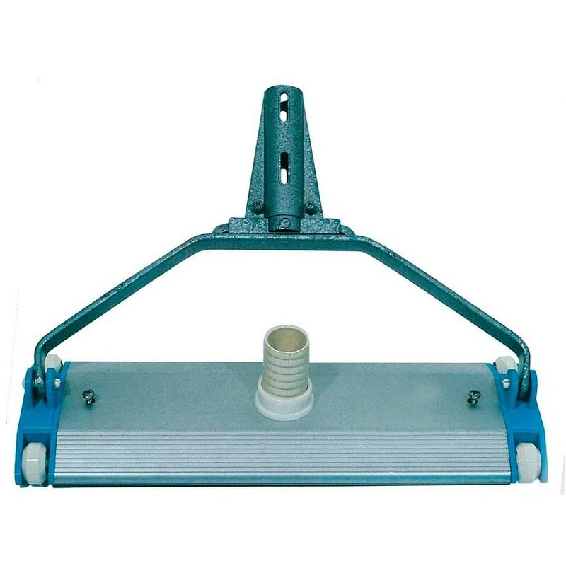 Quimicamp - Nettoyeur de piscine en métal à fixation mixte 425 mm, 1.5' qp