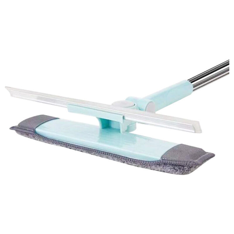 Fei Yu - Nettoyeur de Raclette Vitre 2 en 1 Lave Vitre Telescopique Nettoyeur Vitre Rotative Extensible Rotative Manche Acier Inoxydable pour