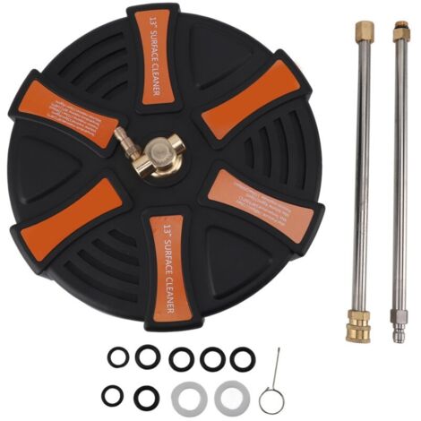 Nettoyeur de surface à pression 13 pouces – Pression 2500 PSI – Prise rapide 1/4 pouce – 2 baguettes d'extension pour confort d'utilisation - 2500PSI