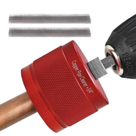 Nettoyeur De Tuyaux De Cuivre Pour Perceuse