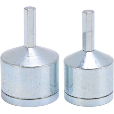 Nettoyeur de tuyaux en cuivre, 2 pièces, brosse de nettoyage pour perceuse électrique 1/2 3/4 pouces, pour plombier professionnel et usage industriel 15mm 22mm