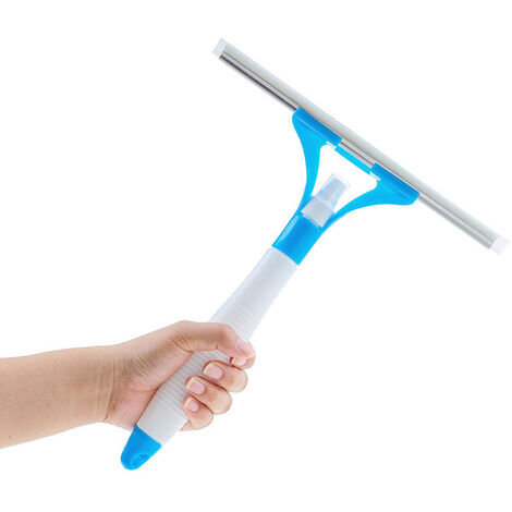 Nettoyeur de vitres à eau, essuie-glace polyvalent, une pièce, nettoyeur de vitres, grattoir de carreaux, 5,BLEU CIEL
