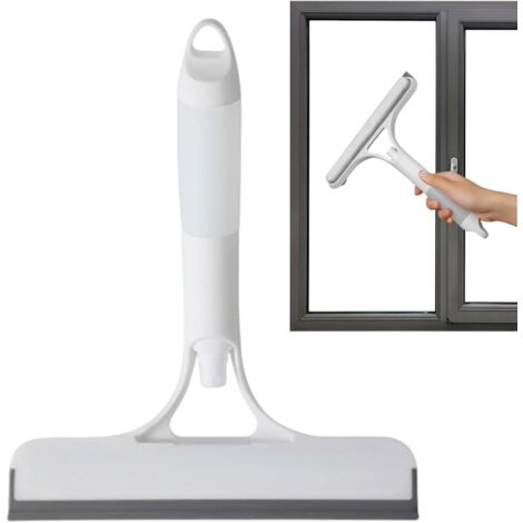 Nettoyeur d'écran de douche – Essuie-glace pour vitre domestique  Silicone souple avec poignée confortable pour lieu de travail, hôtel, salon, cuisine, intérieur et extérieur