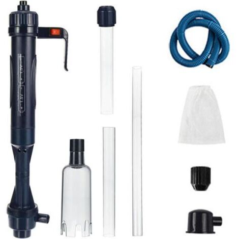 Nettoyeur Gravier Aquarium, Aquarium Changer l'eau, Nettoyeur de gravier d'aquarium, Echangeur deau pour Aquarium, Nettoyeur de Sable et de Gravier Aquarium Pompe Aspirateur pour Filtre à Eau Gravel
