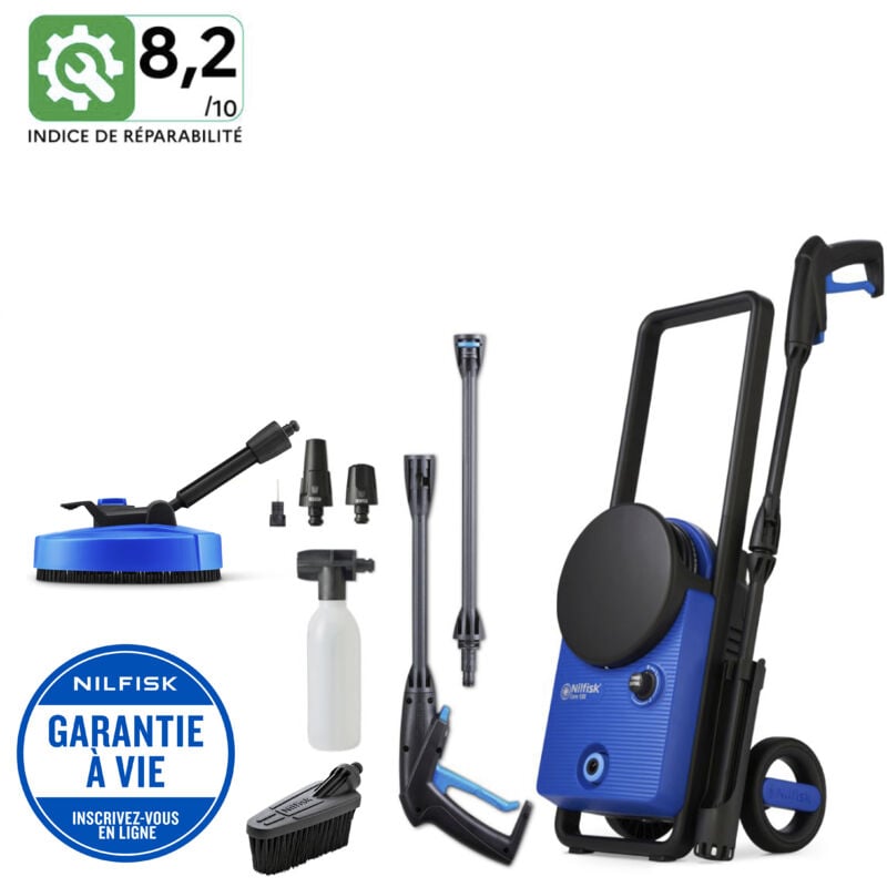 Nilfisk - Nettoyeur haute pression Core 130-6 PowerControl Home, 130 bar