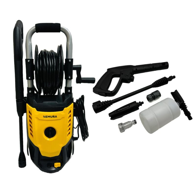 Nemura - Nettoyeur Haute-Pression 1800W Pression nominale 100bar - Débit 6L/min