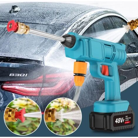 Nettoyeur haute pression 200 W, 2 batteries, lavage de voiture