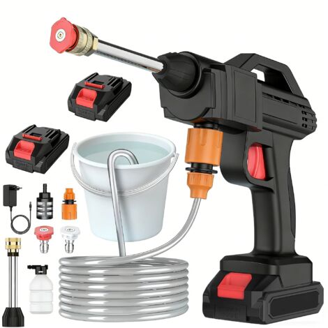 Nettoyeur haute pression 50Bar, sans fil, avec 2 batteries Makita 24V pour lavage voiture et jardin,Style 3