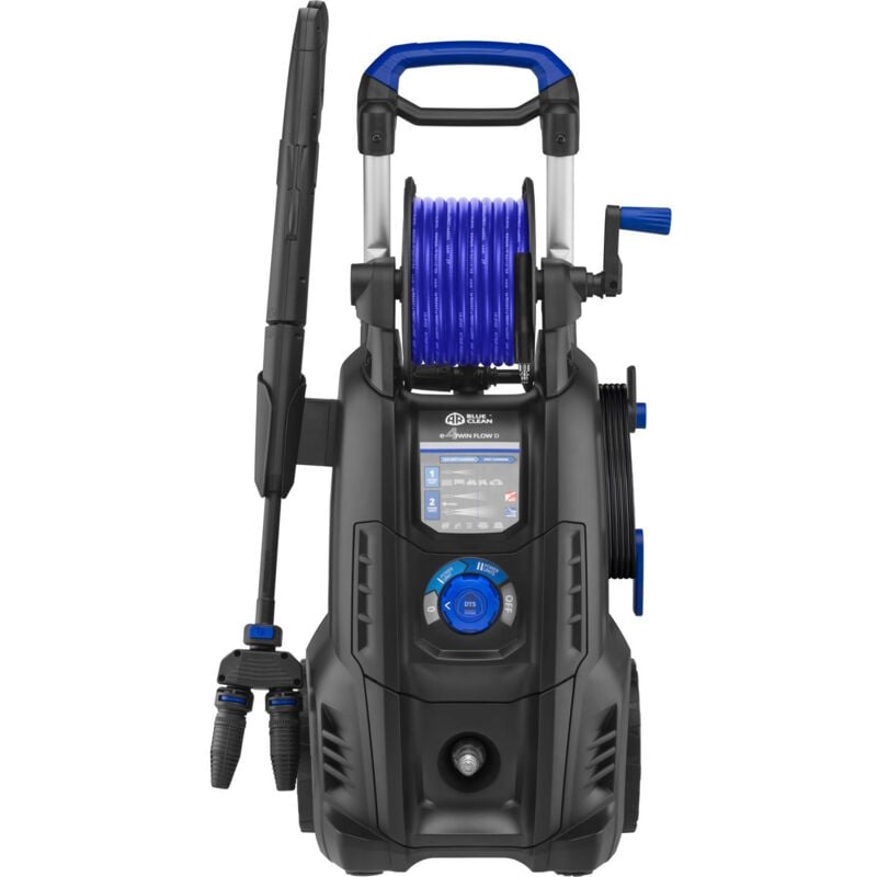 Ar Blue Clean - Nettoyeur Haute Pression e-4 Twin Flow avec Double Pompe (2500 w, Pression 150 bar, Débit 810 l/h)