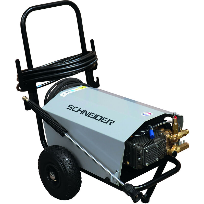 Schneider - nettoyeur haute pression eau froide tri 1260l/h 150 bar-FLEXIBLE 15M -S50073