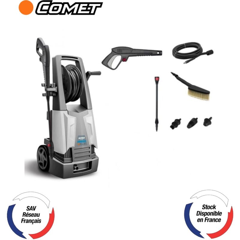 Nettoyeur haute pression électrique à eau froide krm 1100 extra comet - 125 bars 9063000200 / 36044-00024