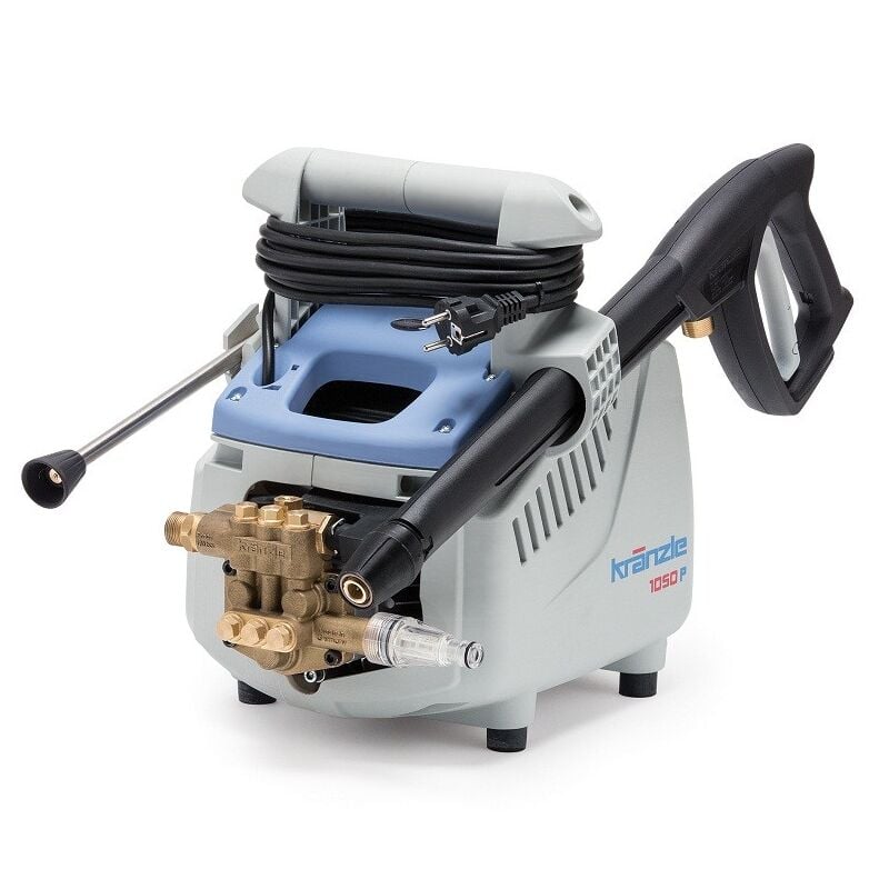 Nettoyeur haute pression K 1050 P de Kränzle avec 8 m de flexible HP + lance Jet en acier inoxydable