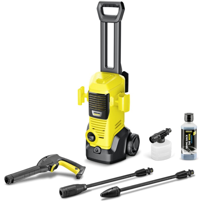 Karcher - Nettoyeur haute pression k 3 fj - 120 bars - 380 L/h - canon à mousse et détergent universel 1l