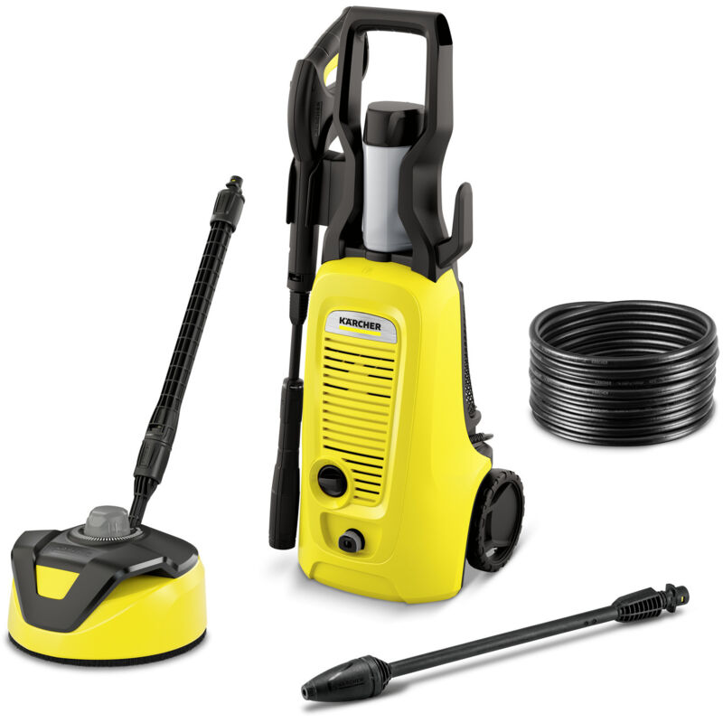 KÄRCHER Hochdruckreiniger »K 4 Universal Edition T 5«, 130 bar, 420 l/h, inkl. Flächenreiniger TS T-Racer - gelb
