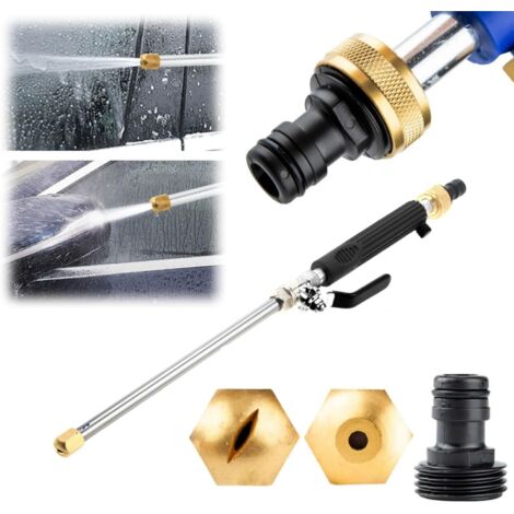 Nettoyeur haute pression PG7 – Pistolet à eau avec buse réglable – Aluminium, ergonomique, pour nettoyage extérieur et intérieur