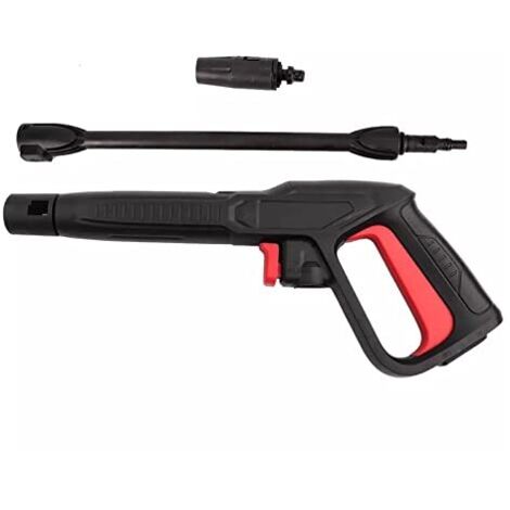 Nettoyeur haute pression, pistolet à eau haute pression avec pulvérisateur à pince.
