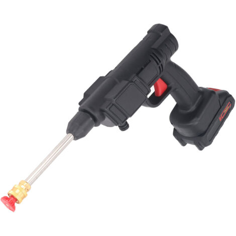 Nettoyeur Haute Pression Sans Fil 450PSI avec Batterie Lithium et Pistolet Eau - EU Plug 100‑240V