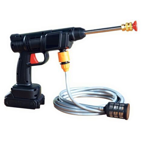 Nettoyeur Haute Pression Sans Fil 6-en-1 – Pistolet de Pulvérisation Multifonction pour Jardin, Voiture et Nettoyage Domestique