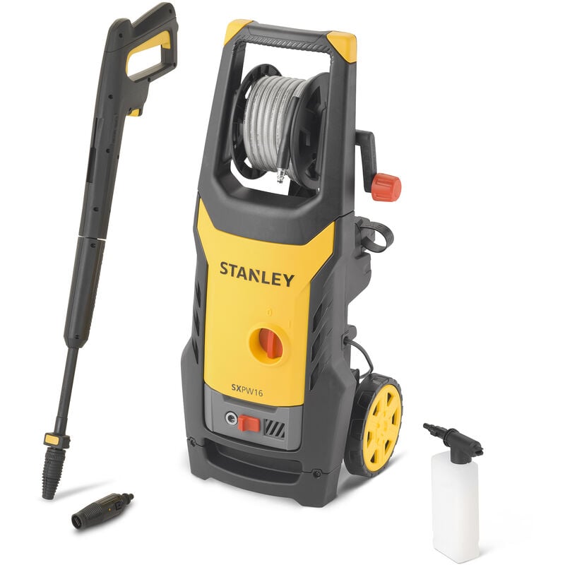 Stanley - Nettoyeur Haute Pression SXPW16E (1600 w, 125 bar, 420 l/h)