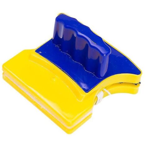 Nettoyeur magnétique double face pour vitres, double couche magnétique haute puissance, nettoyant épais pour vitres et sols en hauteur.