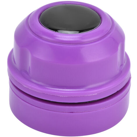 Nettoyeur Magnétique pour Aquarium - Grattoir à Algues pour Vitres de Petits Aquariums - Brosse de Nettoyage Violette